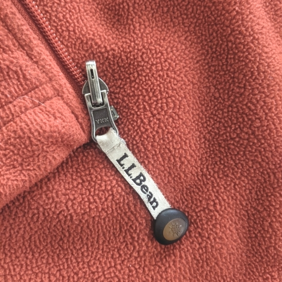 L.L.Bean Women's Fleece Full Zip Jacket - Picture 5 of 6